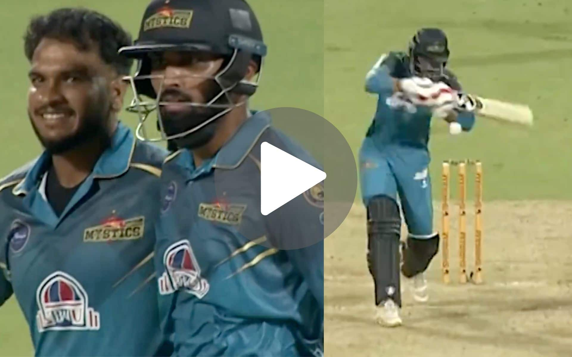 [Watch] Centurion R Smaran Turns MS Dhoni With A Boundary On Last Ball In Maharaja Trophy Thriller